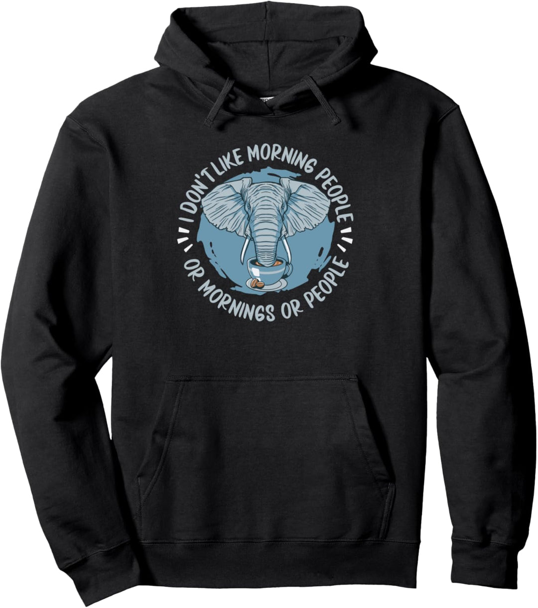 Elefant Afriika Safari Dickhäuter Elfenbein - Elefant Pullover Hoodie