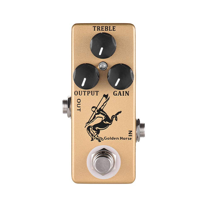 Mosky GOLDEN HORSE - Overdrive-Pedal basierend auf Klon Centaur, Gold