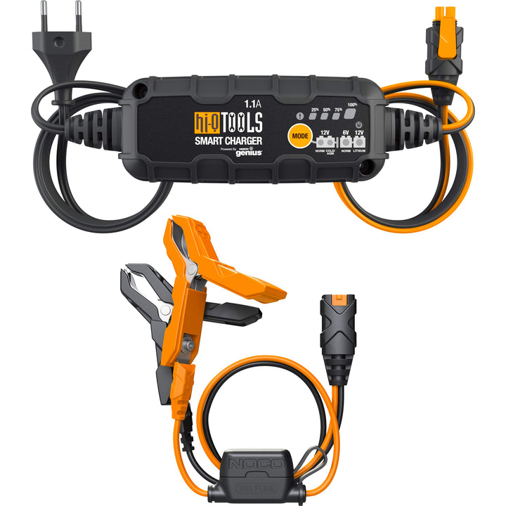 Hi-Q Tools Batterieladegerät PM1100-6/12V 1,1A Blei-Säure/Lithium neutral