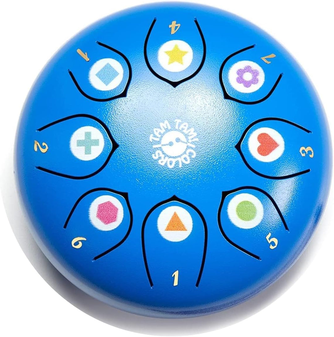 Zungentrommel HANDPAN Instrument - Trommel Kinder Percussion - Musikinstrument für Kinder MONTESSORI