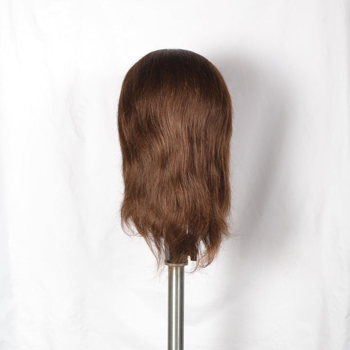 Mann Frisierkopf übungskopf Trainingsköpfe 100% Echthaar Haar Hairdressing Cosmetology Mannequin mit