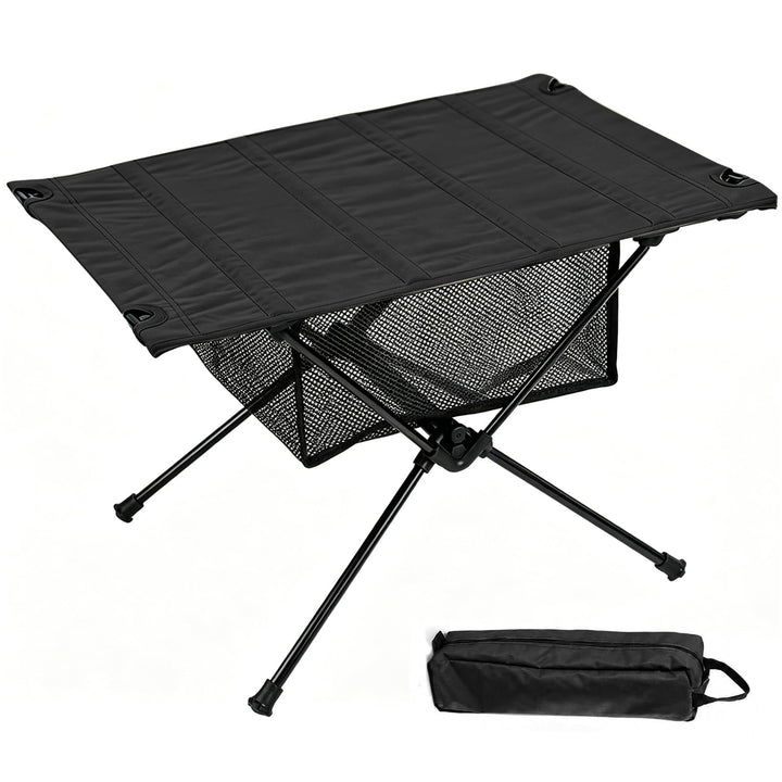Campingtisch Faltbar, Aluminium Klapptisch Camping Tisch mit Tragetasche, Ultraleicht Tragbar Pickni