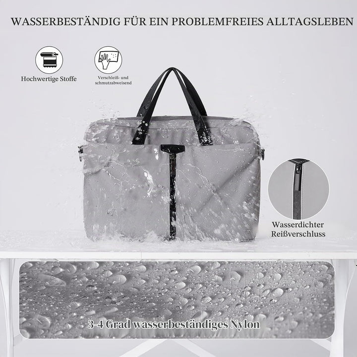 Timeet Laptoptasche 17 Zoll mit Abnehmbarem Schultergurt 360°-Schutz 17 3 Zoll Laptop Tasche Arbeits