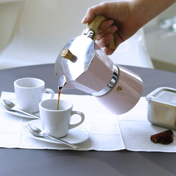 Gnali &amp; Zani VEZ009/IND Espressokocher, Aluminium, alu | Mokkakocher für 9 Tassen, Herdkocher, alle
