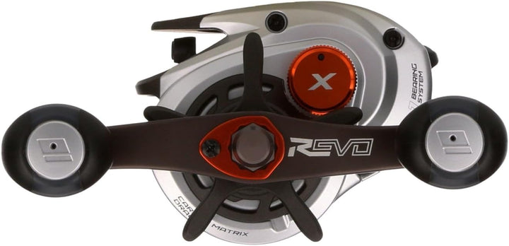 Abu Garcia Revo 5 X LP-L Reel - Baitcaster Rolle zum Raubfischangeln, Raubfischrolle zum Spinnangeln
