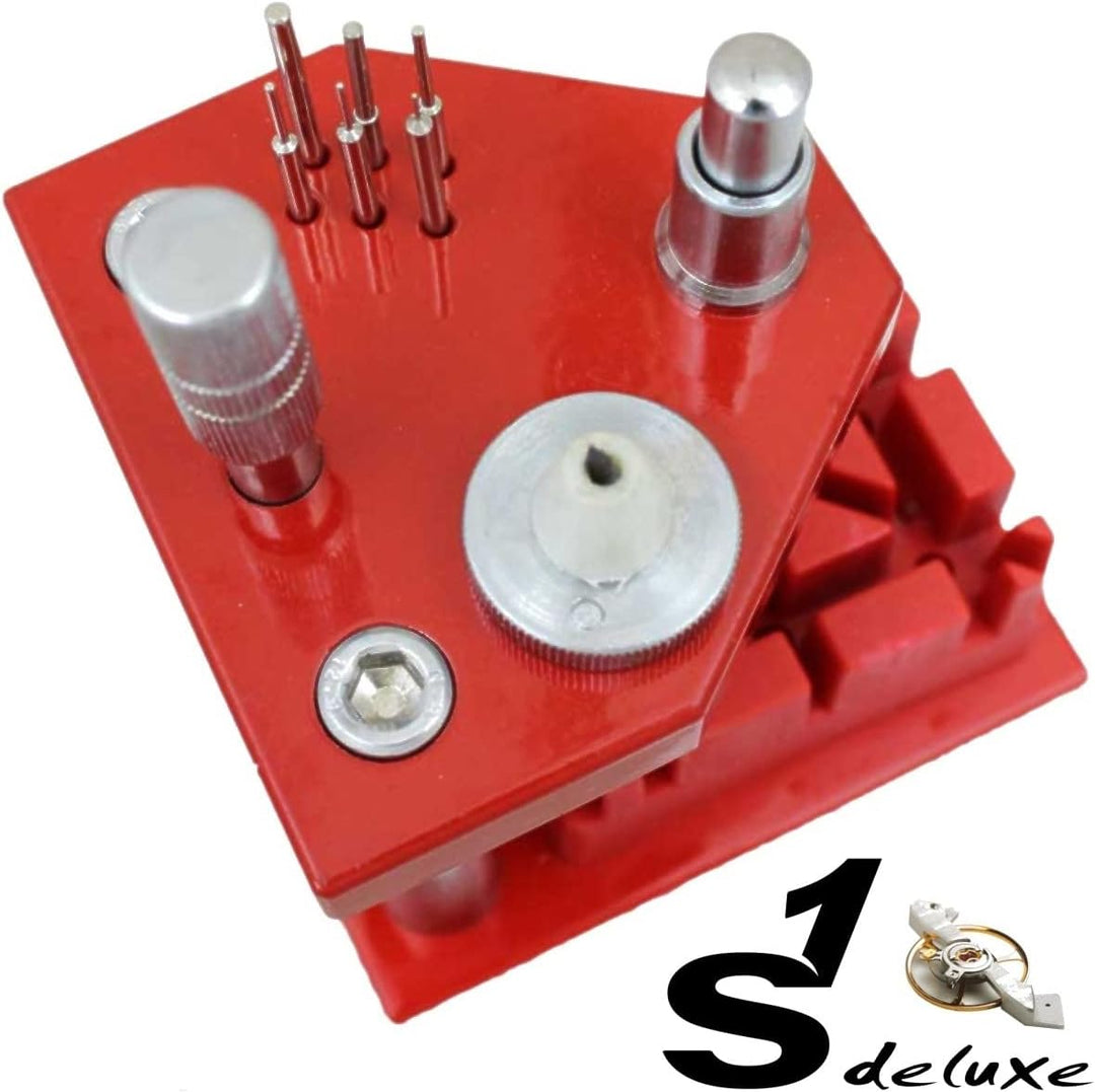 Premium Armbandkürzer Maschine S1 DELUXE - Uhrenwerkzeug für Uhrmacher und Hobbyisten zum Kürzen von