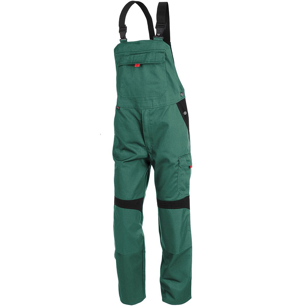 KÜBLER Inno Plus Latzhose weiss anthrazit 26 moosgrün / schwarz, 26 moosgrün / schwarz