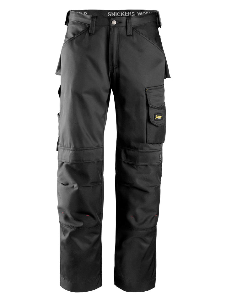 Snickers DuraTwill Hose, schwarz Gr. 54 54 Schwarz-schwarz, 54 Schwarz-schwarz