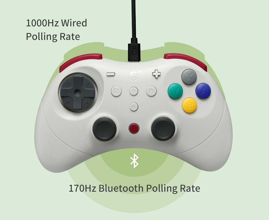GuliKit Elves 2 Pro Wireless Controller für Switch,Switch 2,Windows,iOS,Android, with Hall Effect Jo