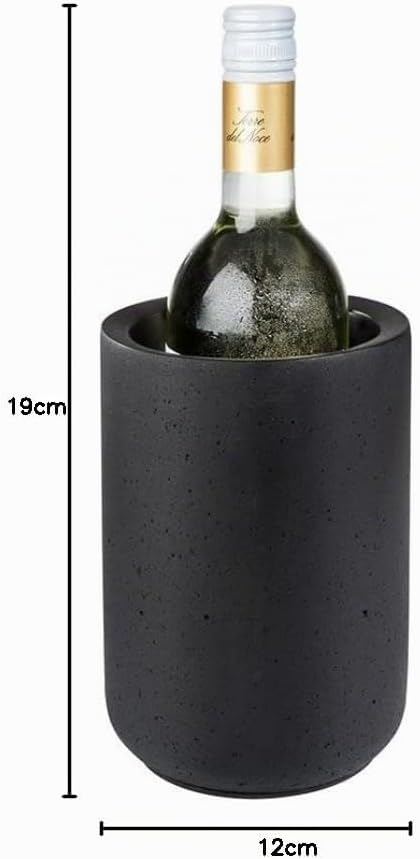 APS Flaschenkühler ELEMENT aus Beton - mit möbelschonender Unterseite - für 0,7-1,5 Liter-Flaschen -
