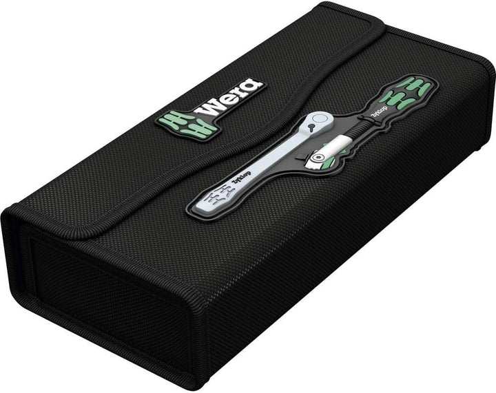 Wera 05135949001 Kraftform Kompakt Zyklop MS1 Metal/Speed 1/4 Zoll, 8-teilig, 8 Stück, Farbig, One S