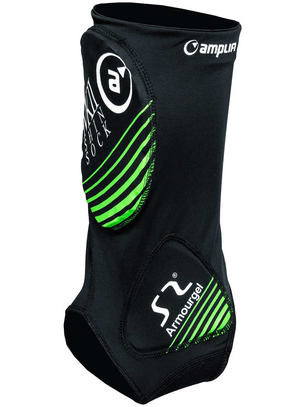 Amplifi Herren Protektor Zubehör Mk II Shin Sock Schwarz L-XL, Schwarz L-XL