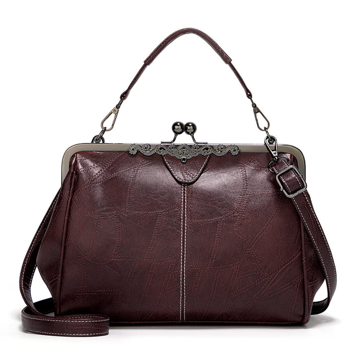 FANDARE Handtaschen Damen Schultertasche Umhängetasche Handy Bag für Frauen PU Leder Wasserdicht Sch