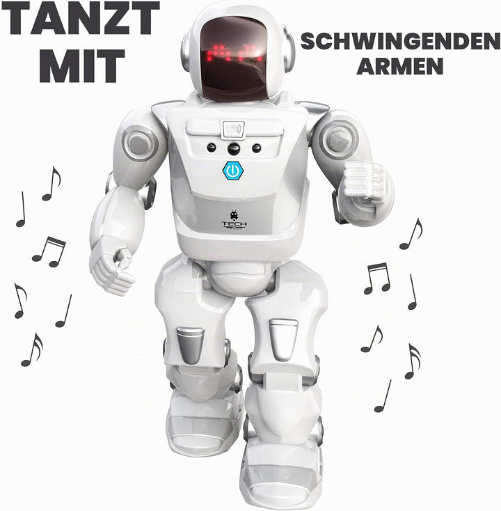 YCOO 88071 Programm A BOT X by Silverlit, Ferngesteuerter Roboter, programmierbar, Ton- und Lichteff