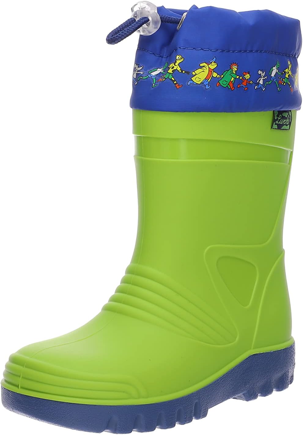 Lurchi Jungen Peer Gummistiefel, Grün