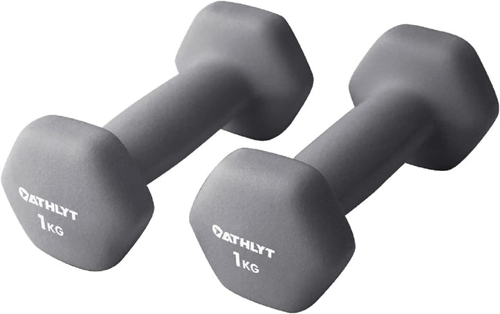 Athlyt - Neopren hanteln gewichte 2 x 1 kg, 2 x 1 kg