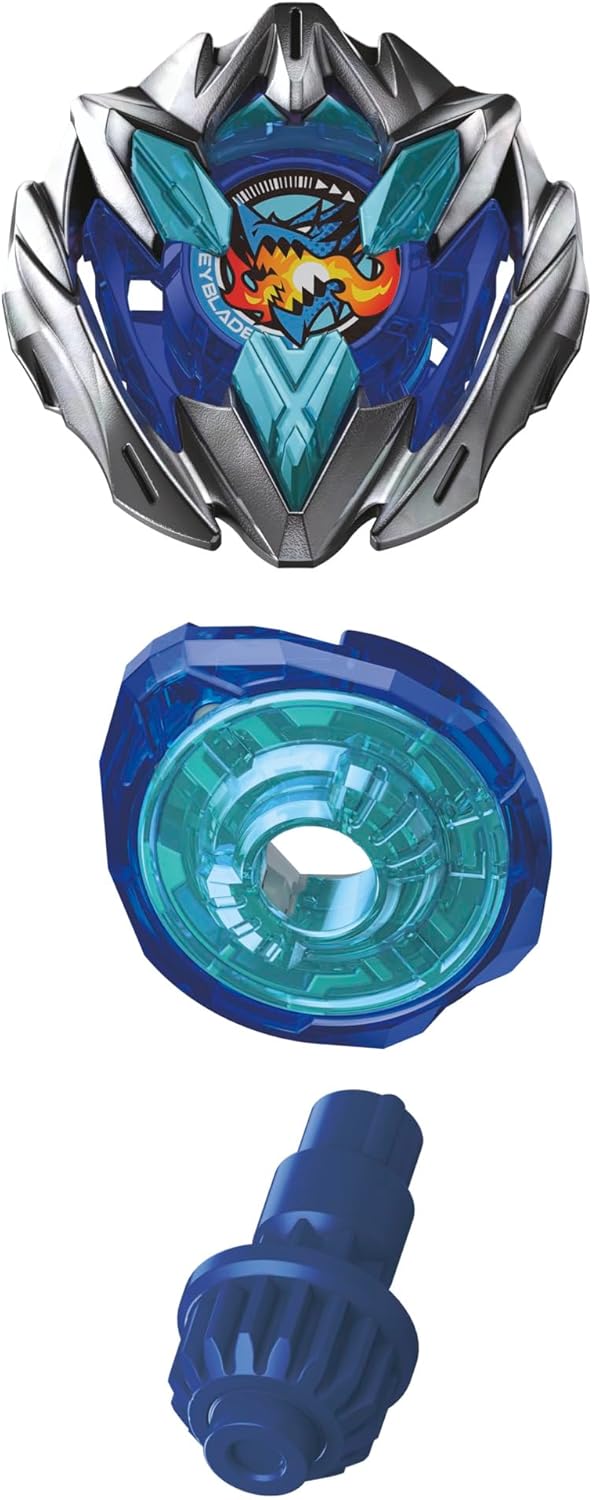 Hasbro Beyblade X Buster Dran 1-60A UX Starter Pack, Kreisel und Starter BUSTER DRAN 1 & LAUNCHER UX