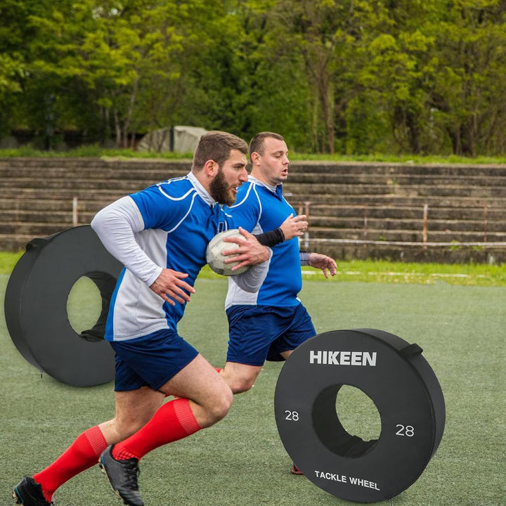 Hikeen Football Tackle Wheel Dummy: Dichterer Weicherer Schaum Tackling-Dummy für Jugend-Football, 2