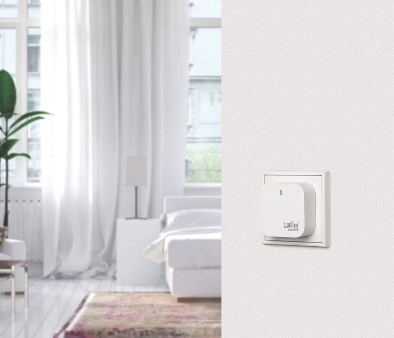 Luminea Home Control WLAN Bridge, Bluetooth: WLAN-Gateway mit Bluetooth-Mesh für Smart-Home-Geräte m