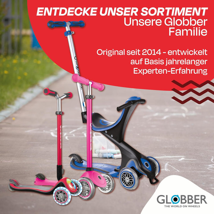 GLOBBER NL 205 Roller – Tretroller Kinder ab 8 Jahre, Teens und Erwachsene - Scooter 205 mm - ABEC 7