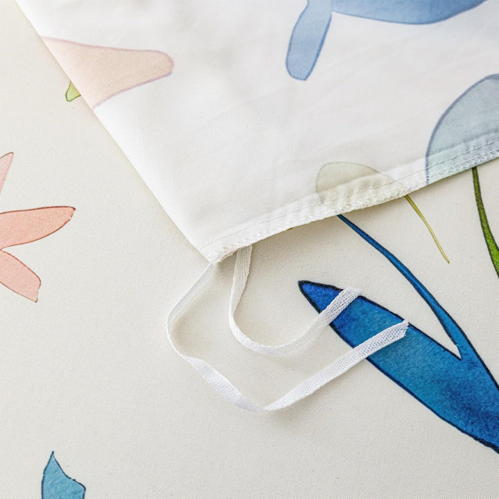 YASMENG Bettwäsche 135x200 Blumen Motiv Bunt Floral Bettwäsche Blumen Aesthetic Weich Kuschelig Blum