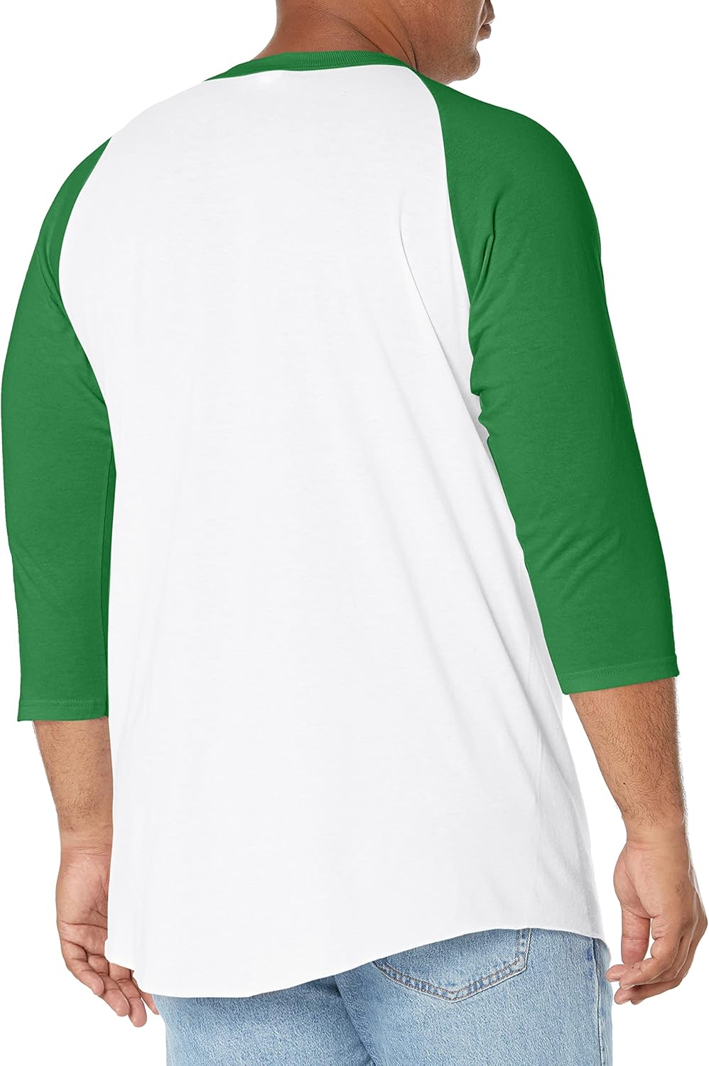 SOFFE Unisex Baseball Jersey T-Shirt Baseball Jersey T-Shirt (1er Pack) S Weiss/Kelly (2er-pack), S