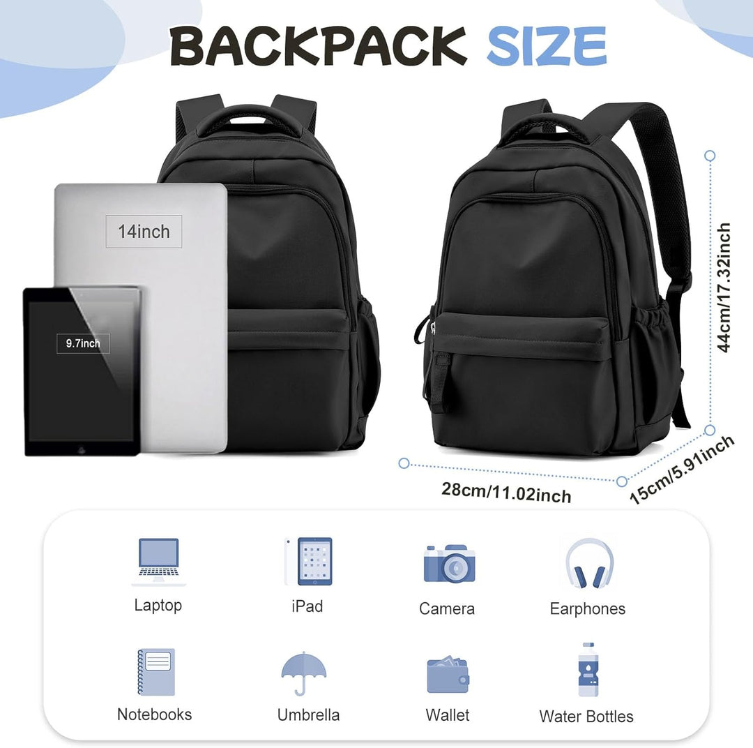 Schulrucksack Damen,Causal Schultasche Mädchen Teenager, Laptop Rucksack Damen Schulmädchen Casual T