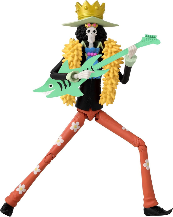 BANDAI – Anime Heroes - One Piece - Anime Heroes Figur 17 cm - Brook - 37006, Brook