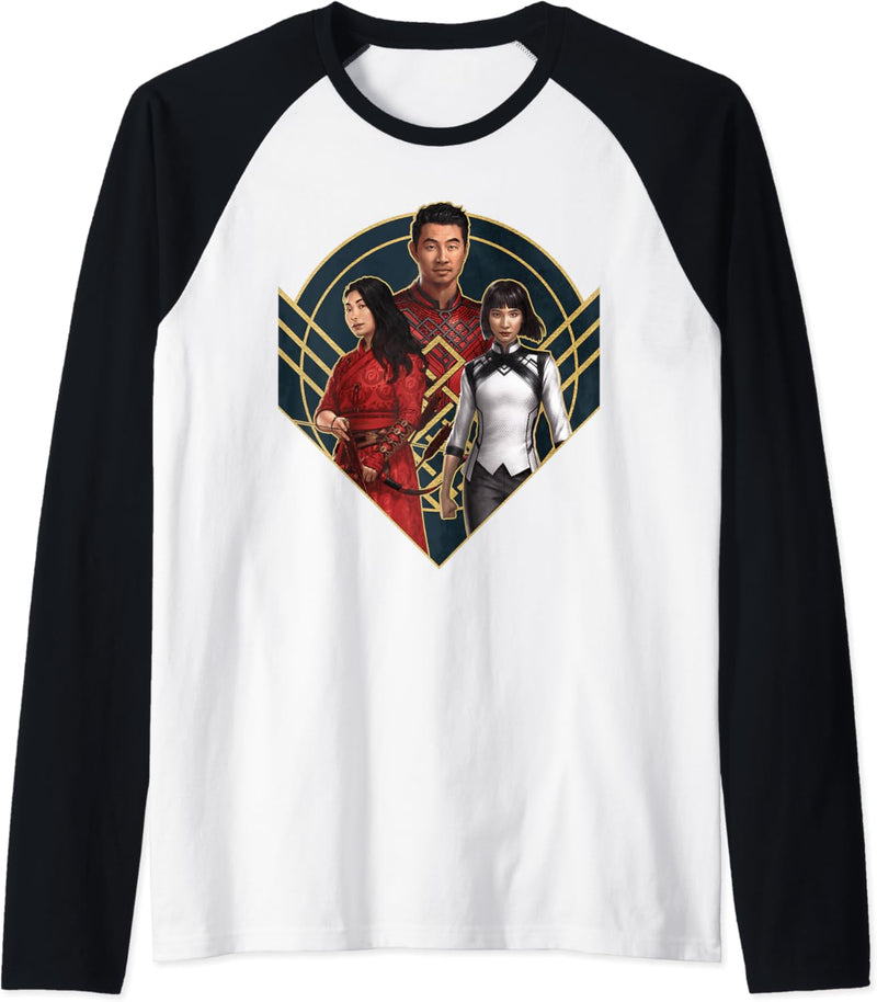 Marvel Shang-Chi and the Legend of the Ten Rings Characters Raglan