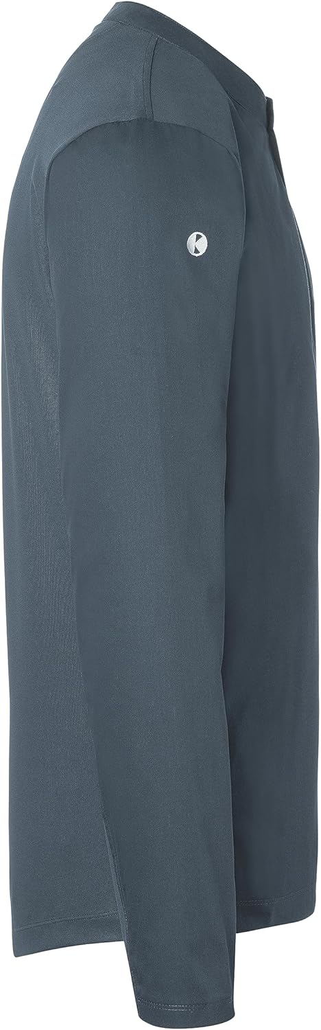 Karlowsky Herren Langarm Arbeitsshirt Performance 60% Baumwolle, 40% Polyester 4XL Anthrazit, 4XL An