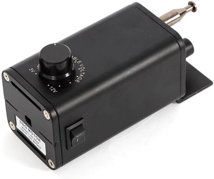Grill Motor DC 3-12 V Ausgang Einstellbar BBQ Roast Rotisserie Grill Motor Rotator Grillwerkzeug Zub