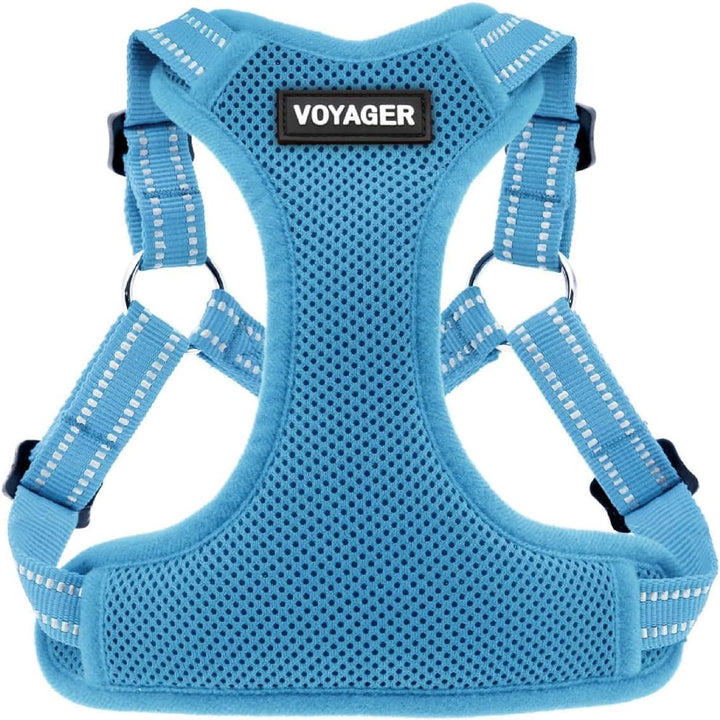 Voyager Verstellbares Hundegeschirr mit Reflektorstreifen by Best Pet Supplies - Strapazierfähige Ga