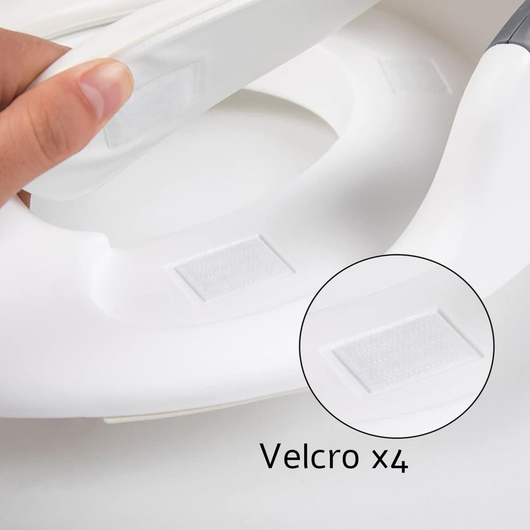 Primabobo Toilettensitz für Kinder mit Haltegriffen, Anti-Rutsch-WC-Sitz und Toilettentrainer für Mä
