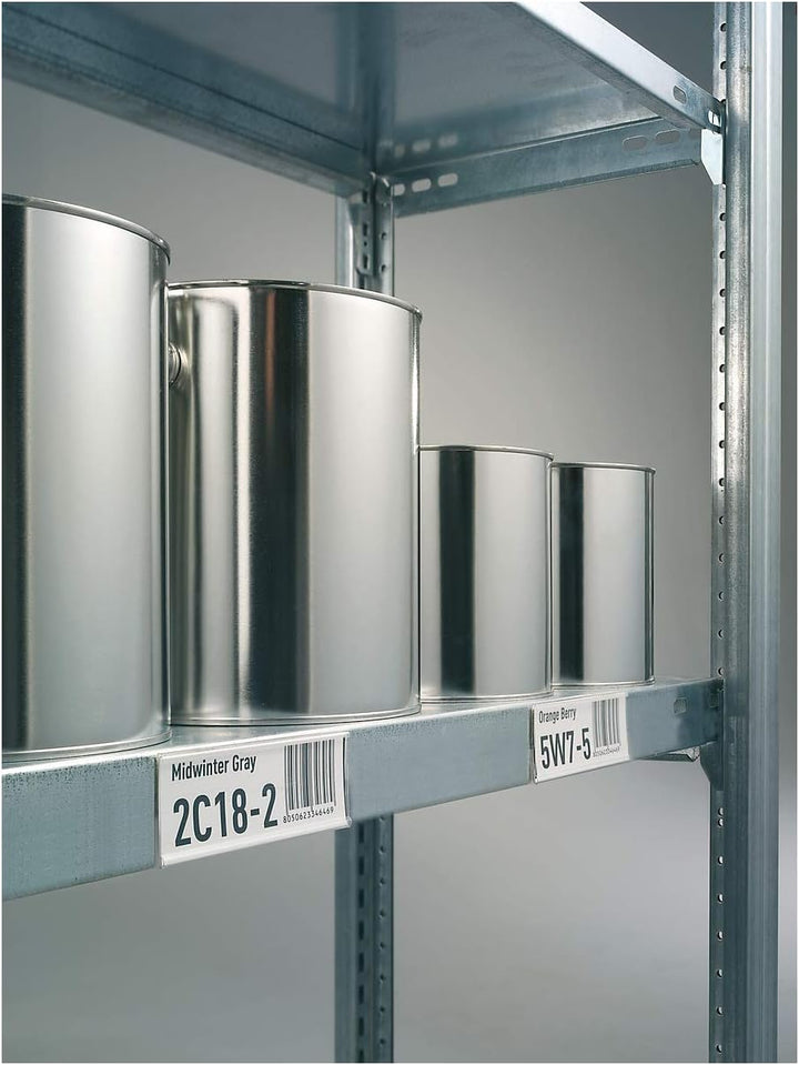 Durable Scannerschienen Scanfix inkl. Etiketten, 200 x 20 mm, transparent, 50 Stück, 802319, 200 x 2