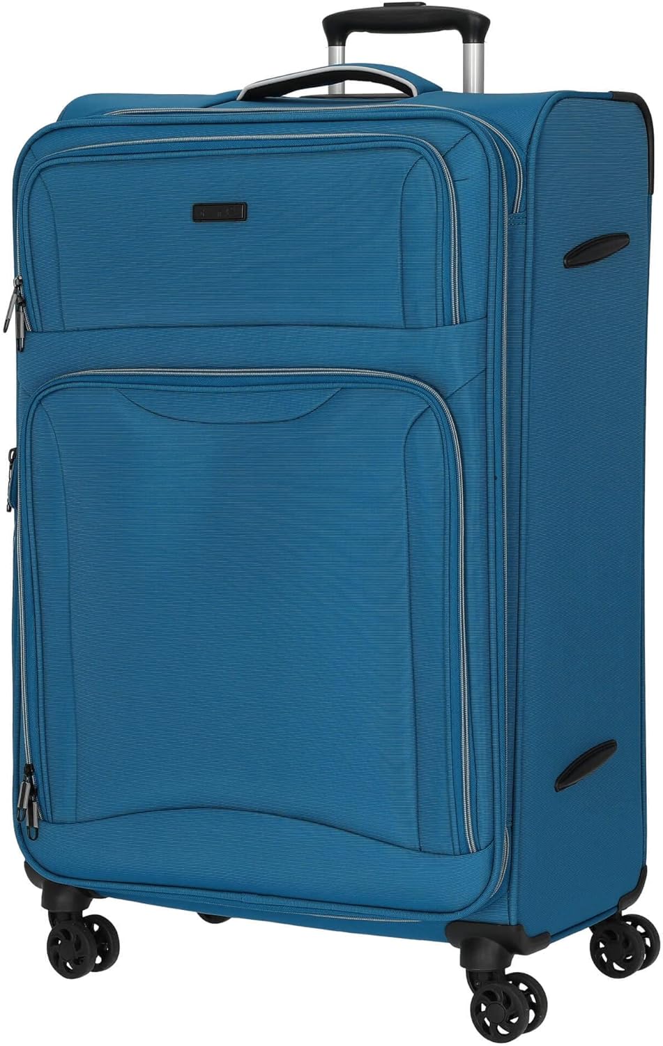 D&N Travel Line 9204-4-Rollen-Trolley L 76 cm blau