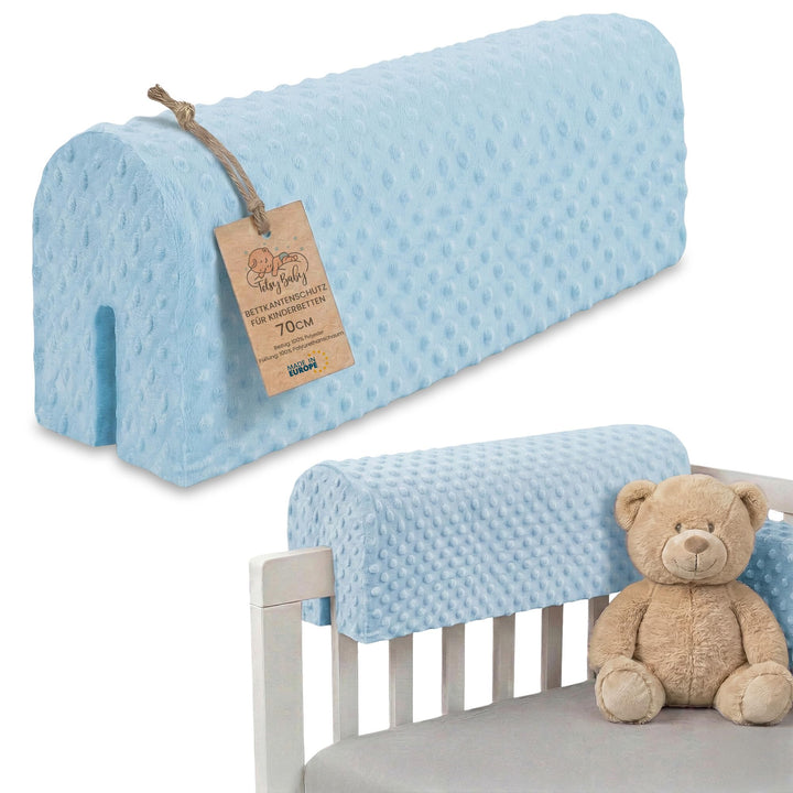 Totsy Baby Bettkantenschutz für Kinderbetten 70 cm - Schutz für Bettrahmen Kantenschutz Kinder Babyb