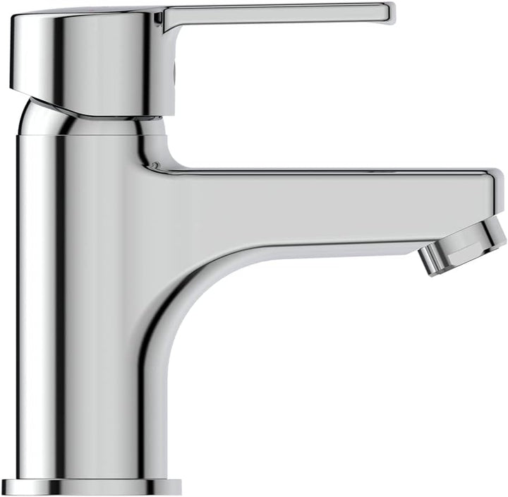 Ideal Standard B1149AA Calista Einhebel-Waschtischmischer, Chrom, Ablaufgarnitur Basin Mixer no Wast