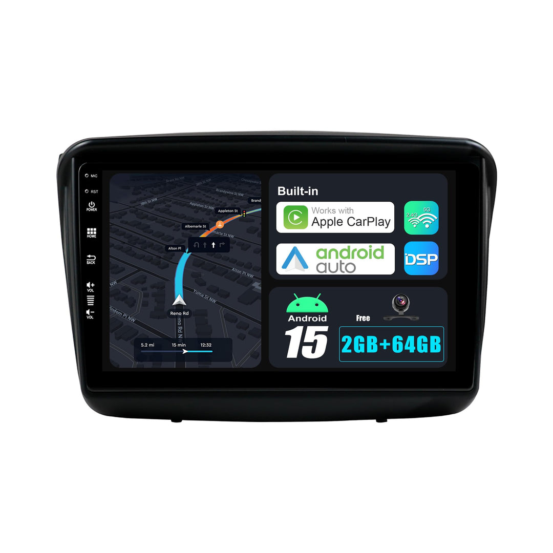[2G+64G] Android 15 IPS Autoradio Passt für Mitsubishi Pajero Sport 2 L200 (2008-2016) - Eingebautes