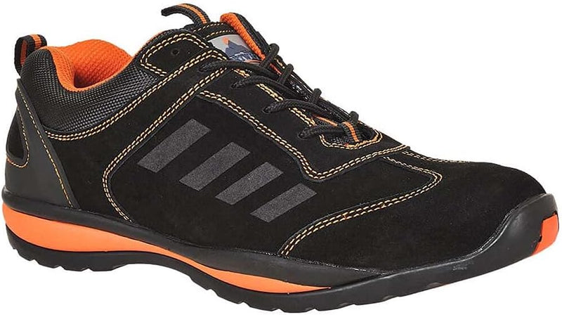 Portwest Steelite Lusum Sicherheits-Trainer S1P HRO, Grösse: 42, Farbe: Orange, FW34ORR42 42 EU Oran