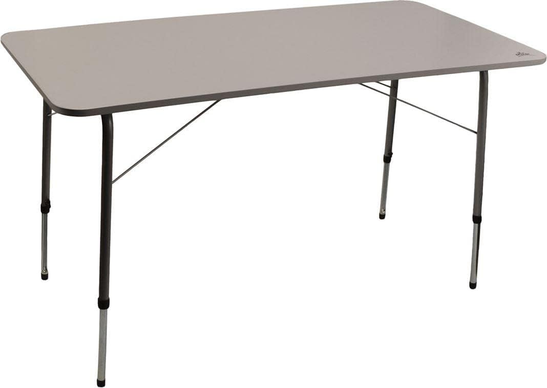 McCamping EIK Campingtisch Klapptisch Garten Terrasse Outdoor 120x60cm grau