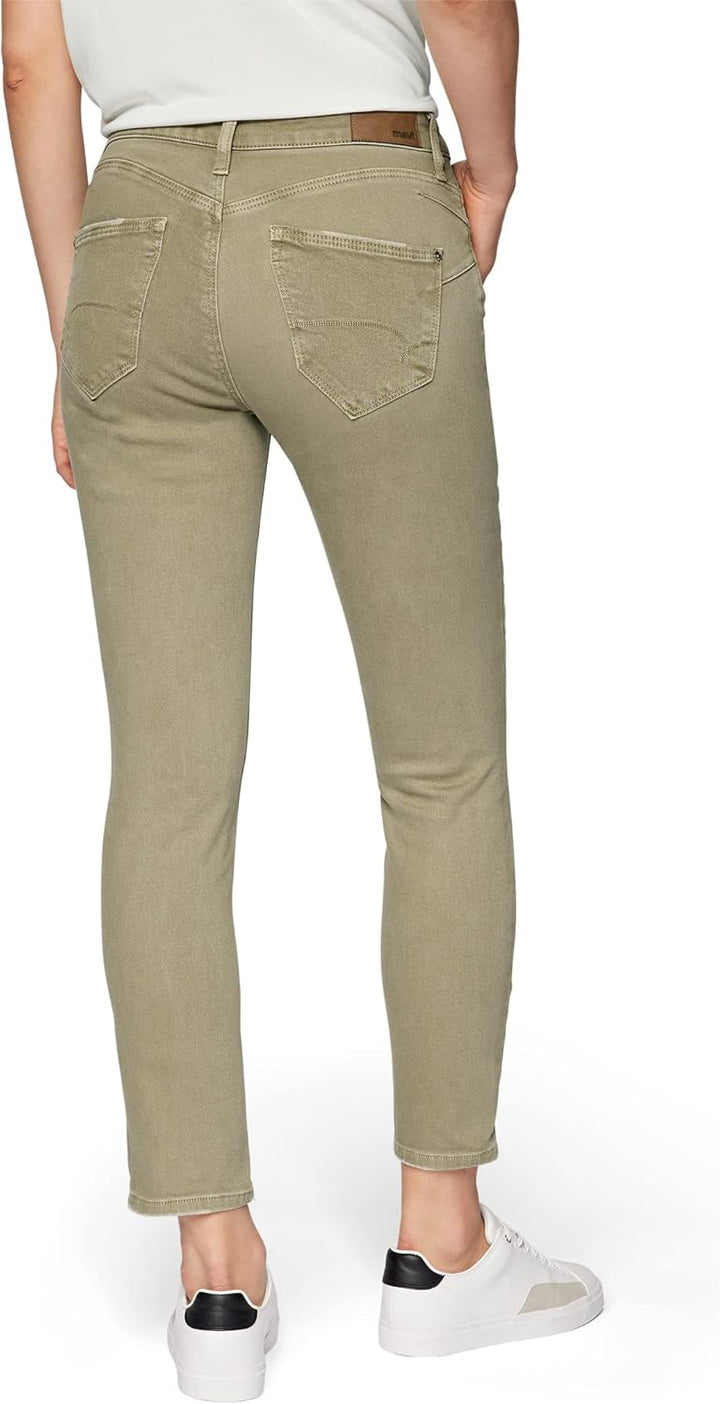 Mavi Damen Damen Jeans Hose Adriana Stretchdenim Light Indigo Glam [22737]