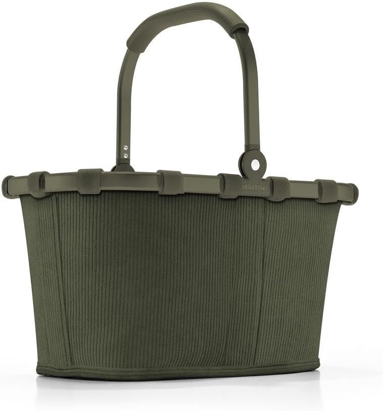 reisenthel carrybag XS – Stabiler Einkaufskorb XS format mit praktischer Innentasche – Elegantes und