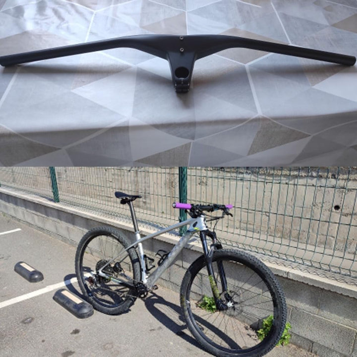 Alfa Pasca carbon lenker mtb 28.6 Integrierte mtb lenker UD matt 780 * 80mm downhill lenker mountain