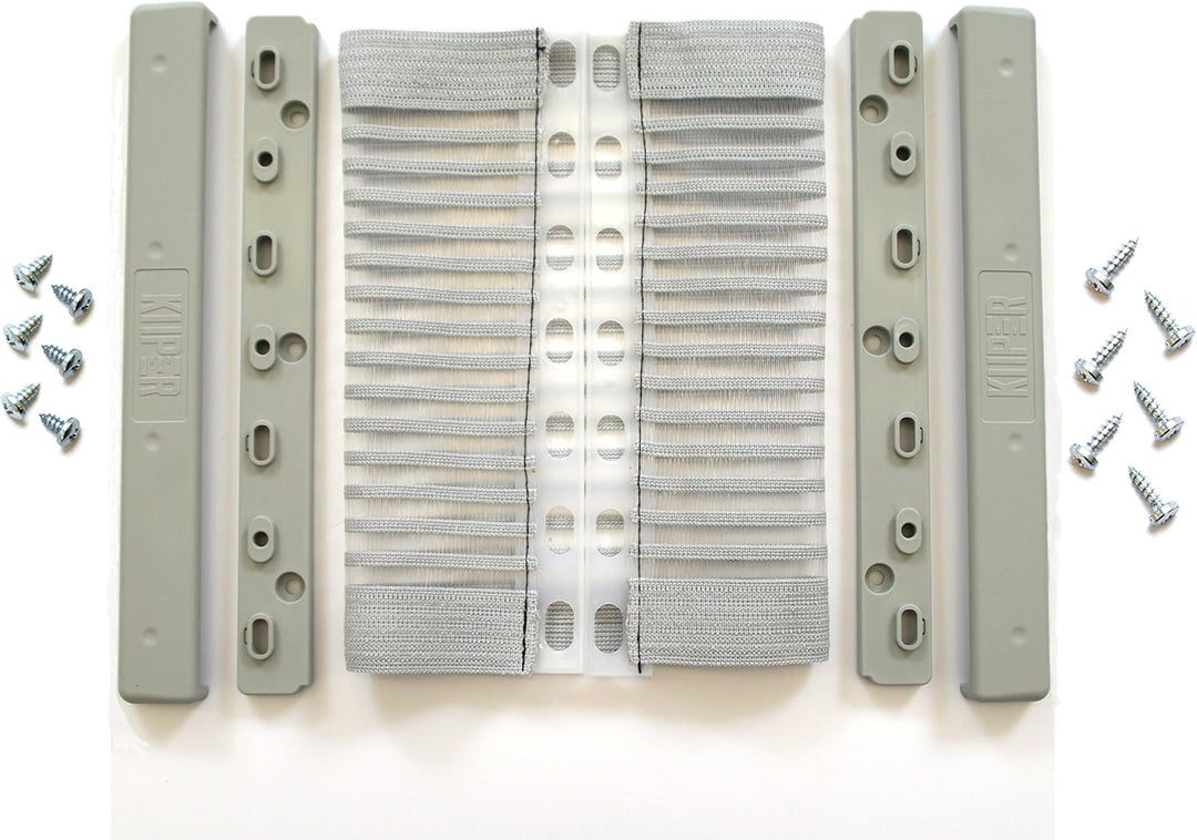 KiiPER grau - Grundset liniert - Grösse S - Stauraumweite ca. 20 cm