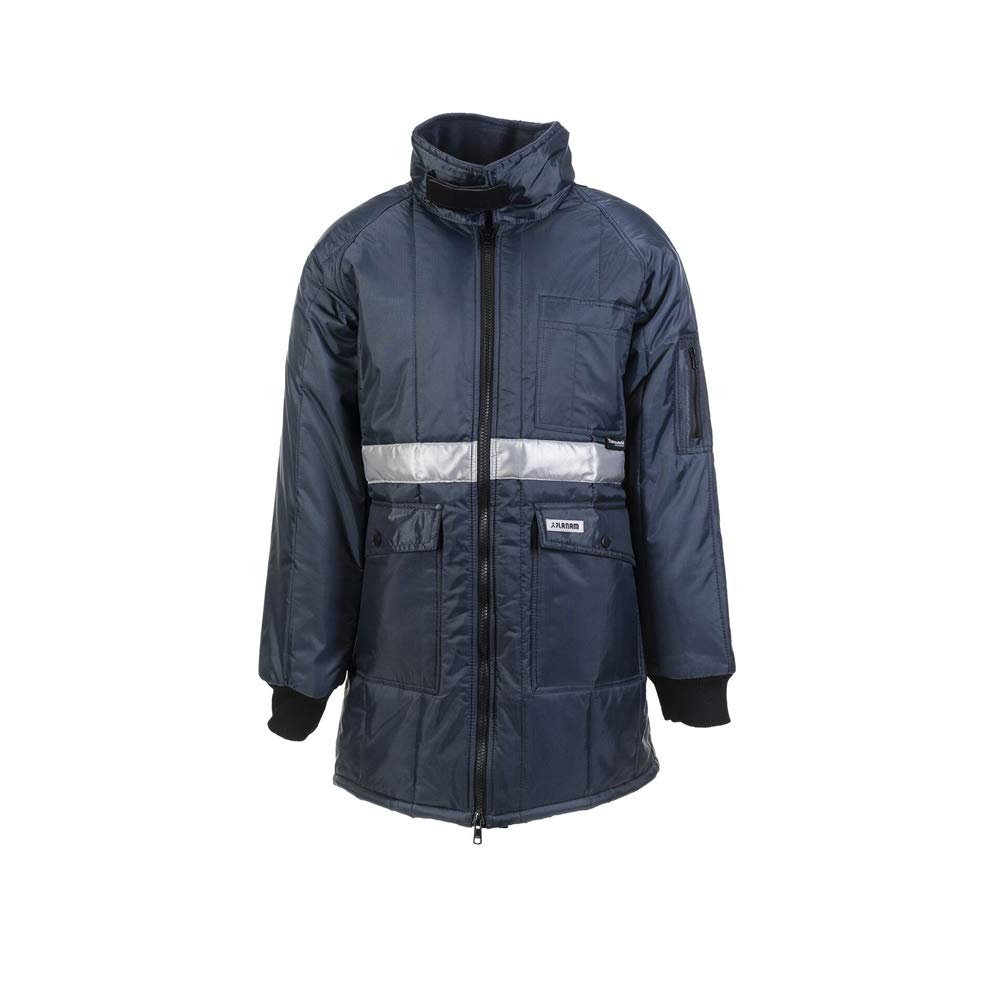Planam Grösse XXXL Herren Kühl-/Gefrierhaus Gefrierhaus Parka marine Innenfutter rot Modell 5131 Mar