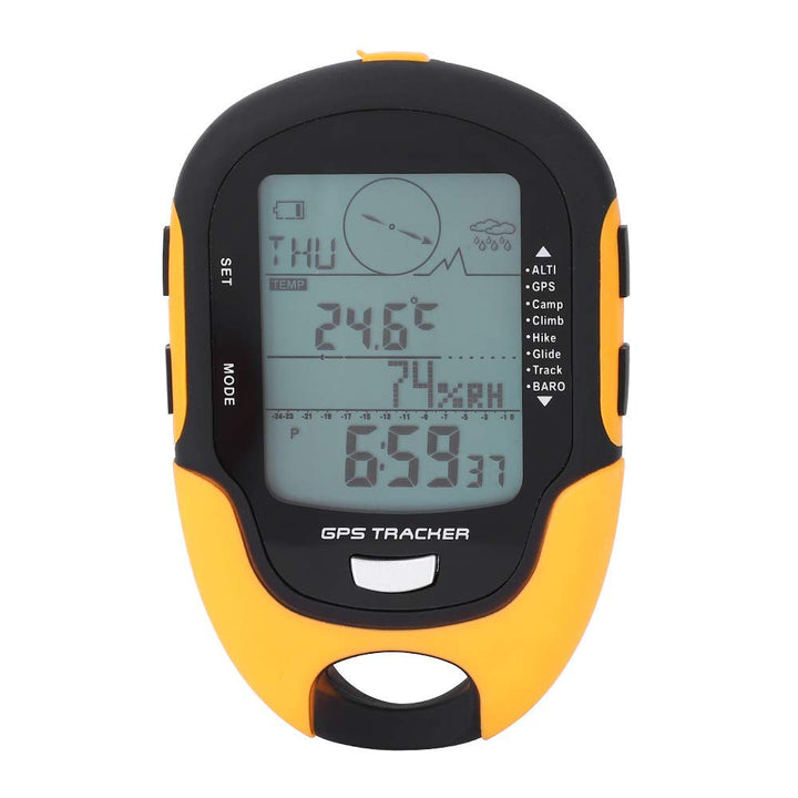 Multifunktions Höhenmesser Kompass, IPX4 wasserdichte USB Wiederaufladbare Digitale GPS Navigationse