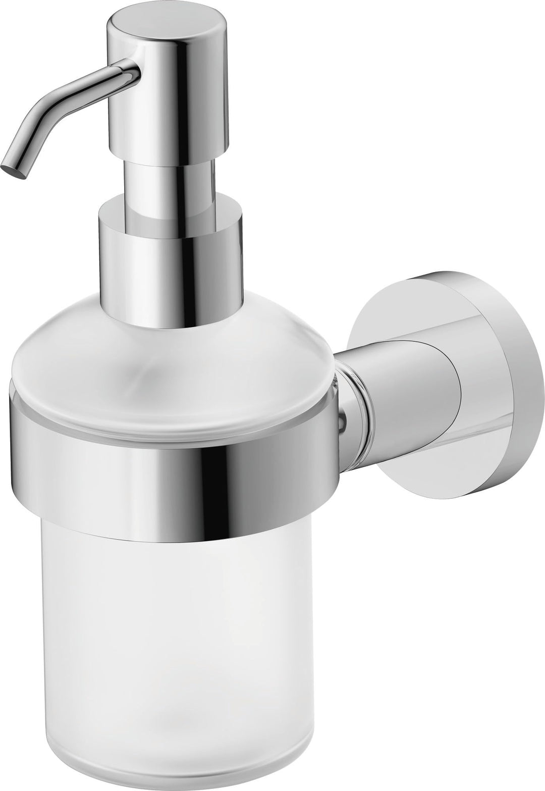 Duravit Seifenspender D-Code, Flüssigseifen-Spender, Pumpseifenspender nachfüllbar, Wandmontage, Fas