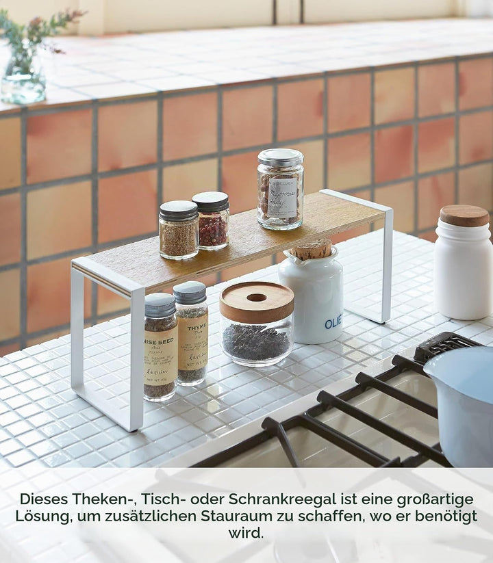 Kitchen rack wide - Tosca - white