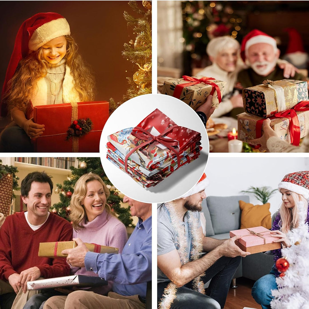 UGZDEA Weihnachts Bettwäsche Set, 3D Christmas Bettwäsche-Set Mit 2 Kissenbezügen, Weihnachtsmann, W