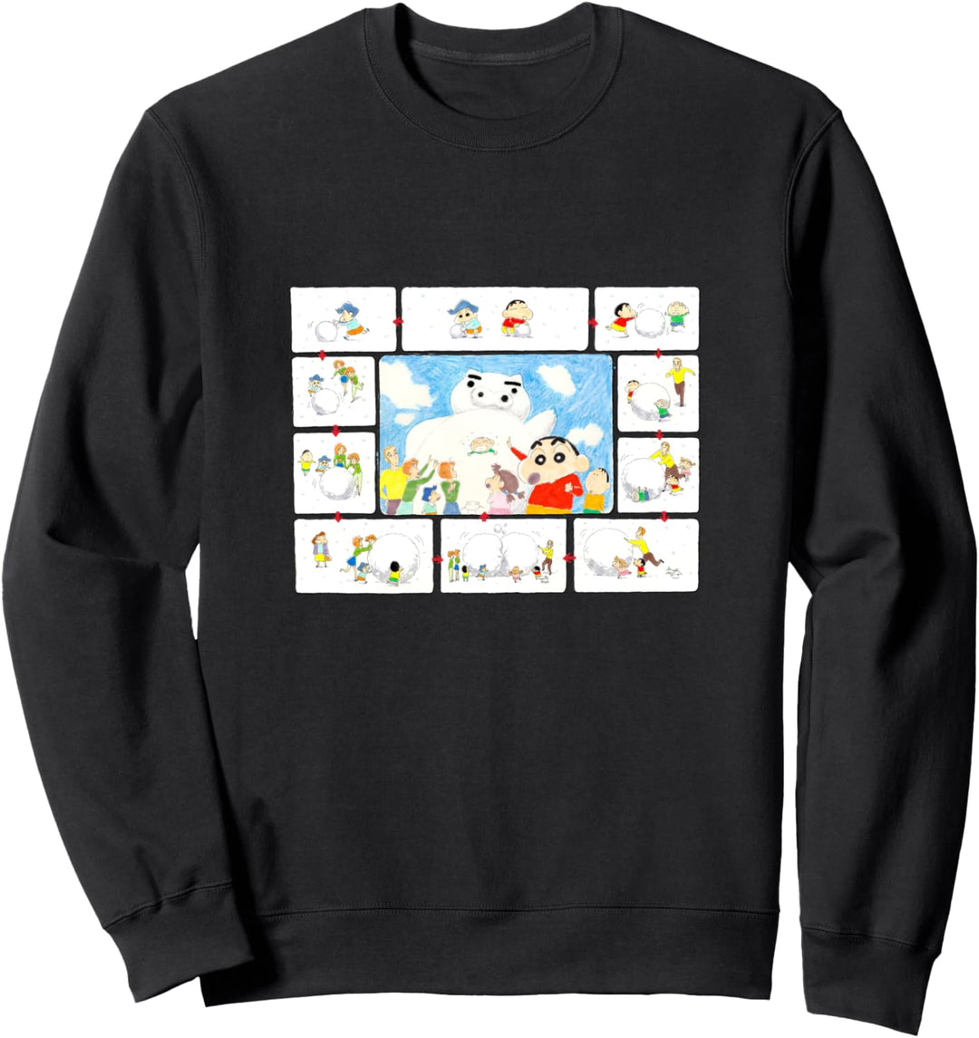 Crayon Shin-chan Snowman Sweatshirt